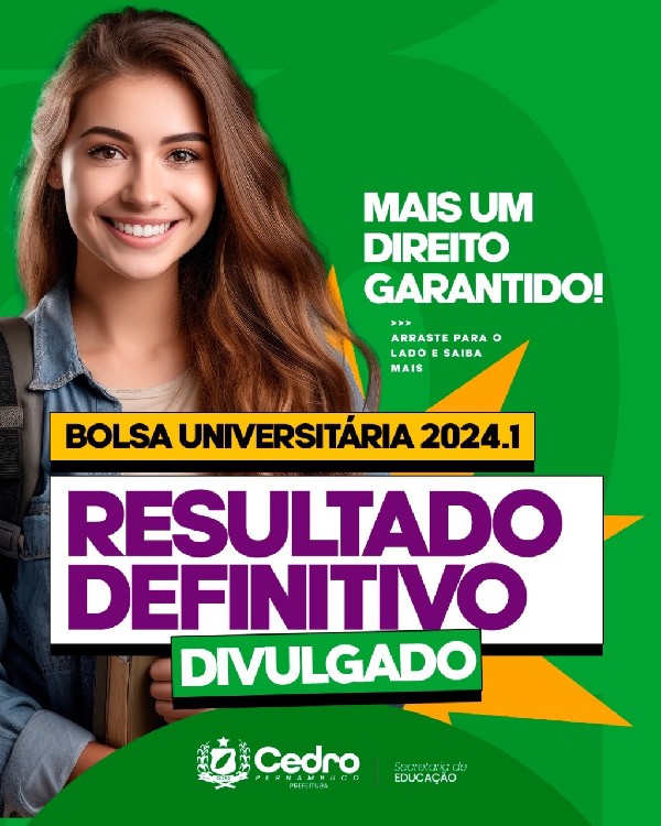 Resultados Finais do Programa Bolsa Universitária 2024.1 Divulgados