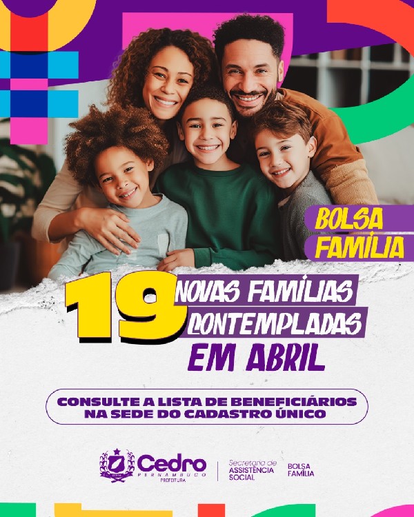 Prefeitura Municipal e Secretaria de Assistência Social anunciam a liberação de +19 benefícios para famílias carentes